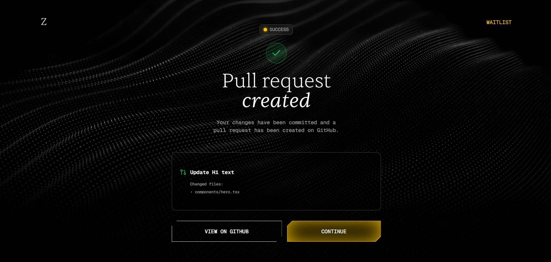 Generate clean commits + PRs automatically